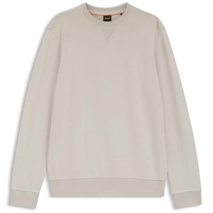 BOSS WESTART COTTON-TERRY SWEATSHIRT