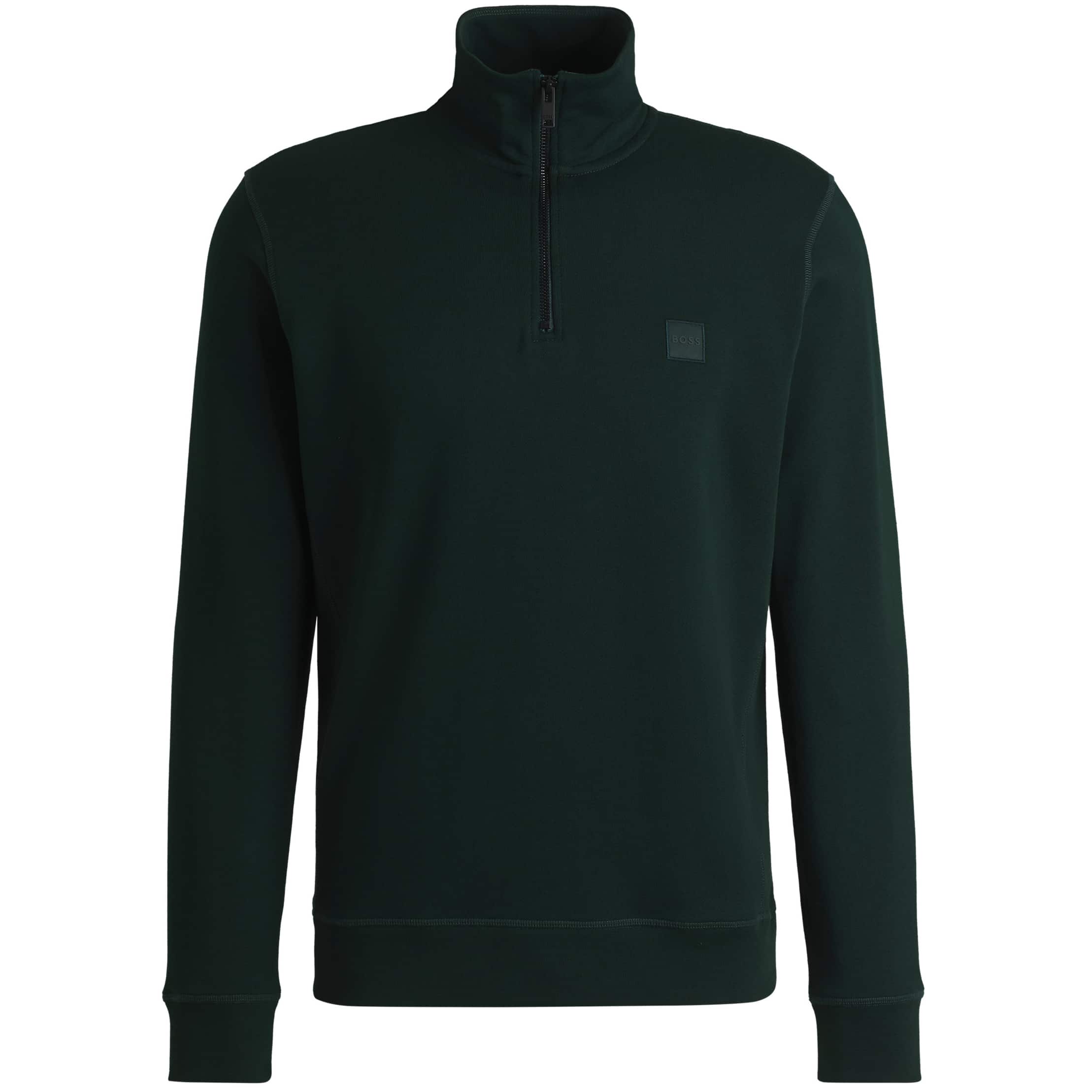 BOSS ZETRUST HALF ZIP TRACK TOP