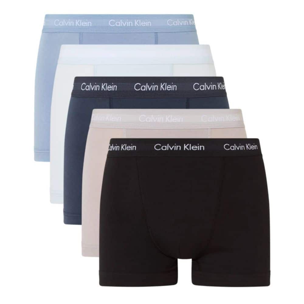 CALVIN KLEIN 5 PACK COTTON STRETCH TRUNKS