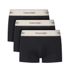 CALVIN KLEIN HERITAGE COTTON STRETCH 3 PACK TRUNKS