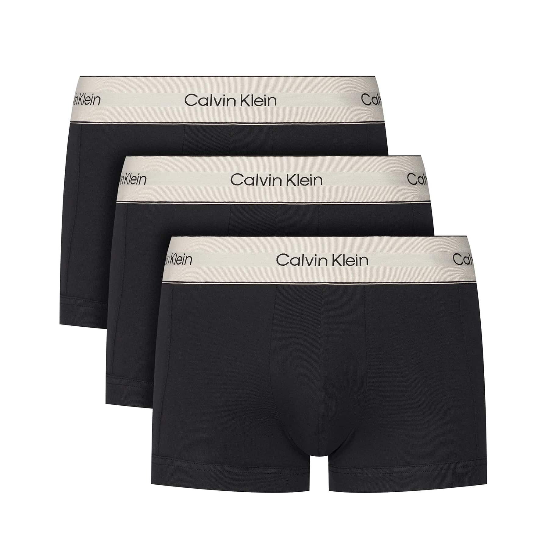 CALVIN KLEIN HERITAGE COTTON STRETCH 3 PACK TRUNKS