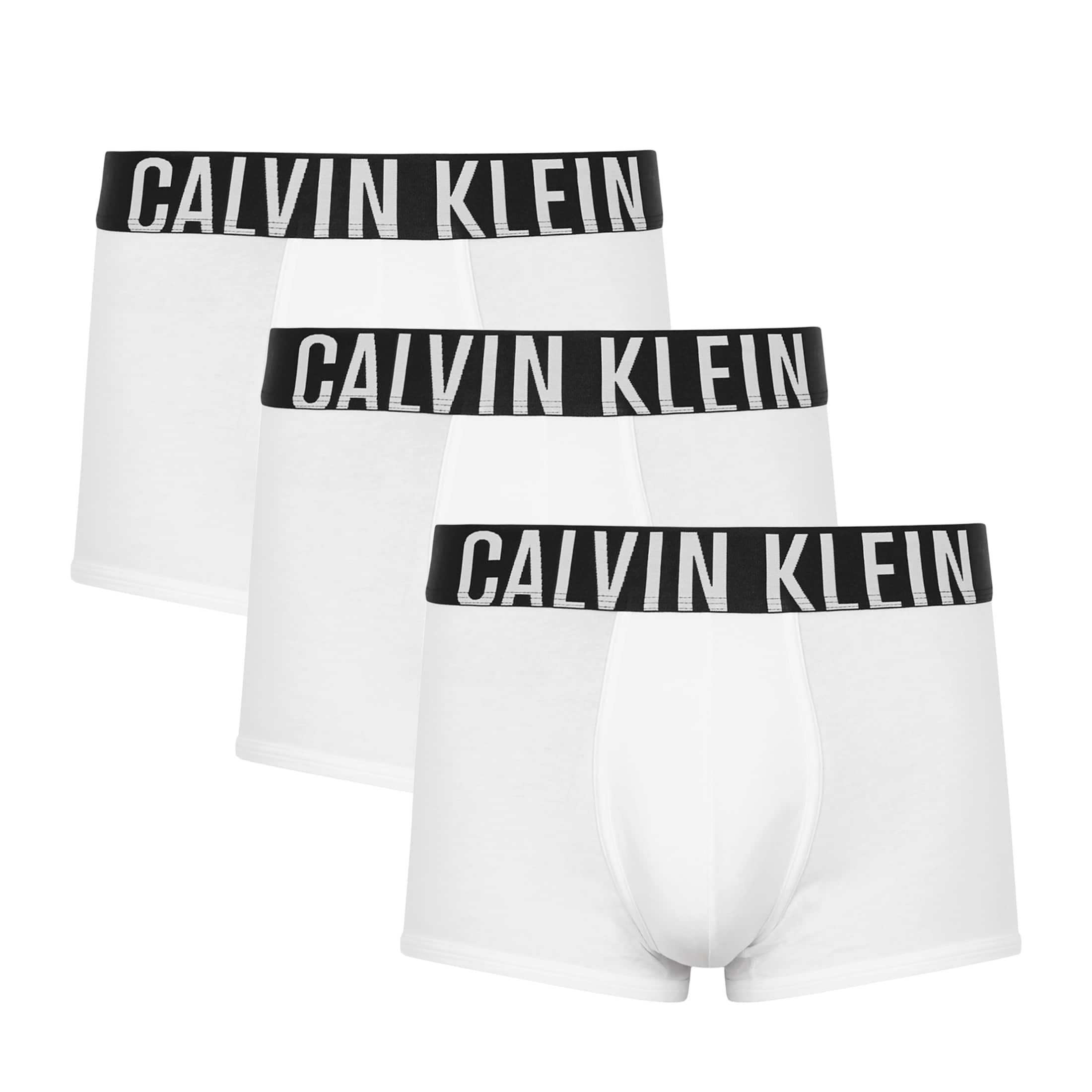 CALVIN KLEIN INTENSE POWER 3 PACK COTTON STRETCH TRUNKS