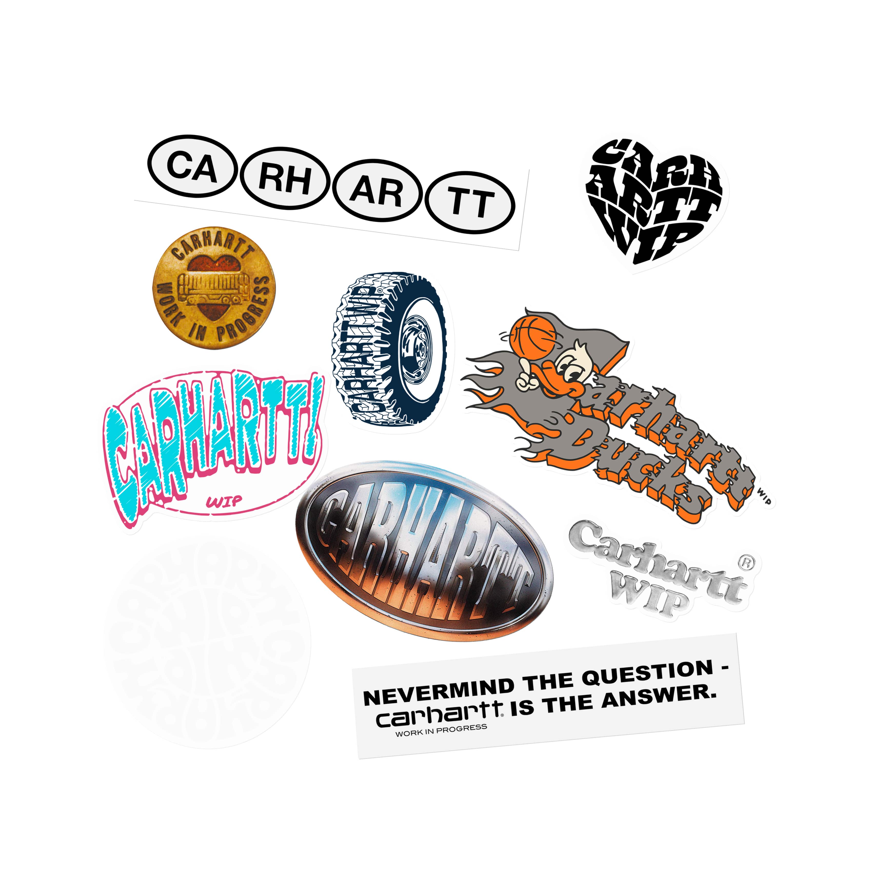 カーハートWIP　New York ステッカー Carhartt Wip 10 Pack Sticker Bag – MISTR