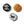 CARHARTT WIP 3 PACK BADGES SET