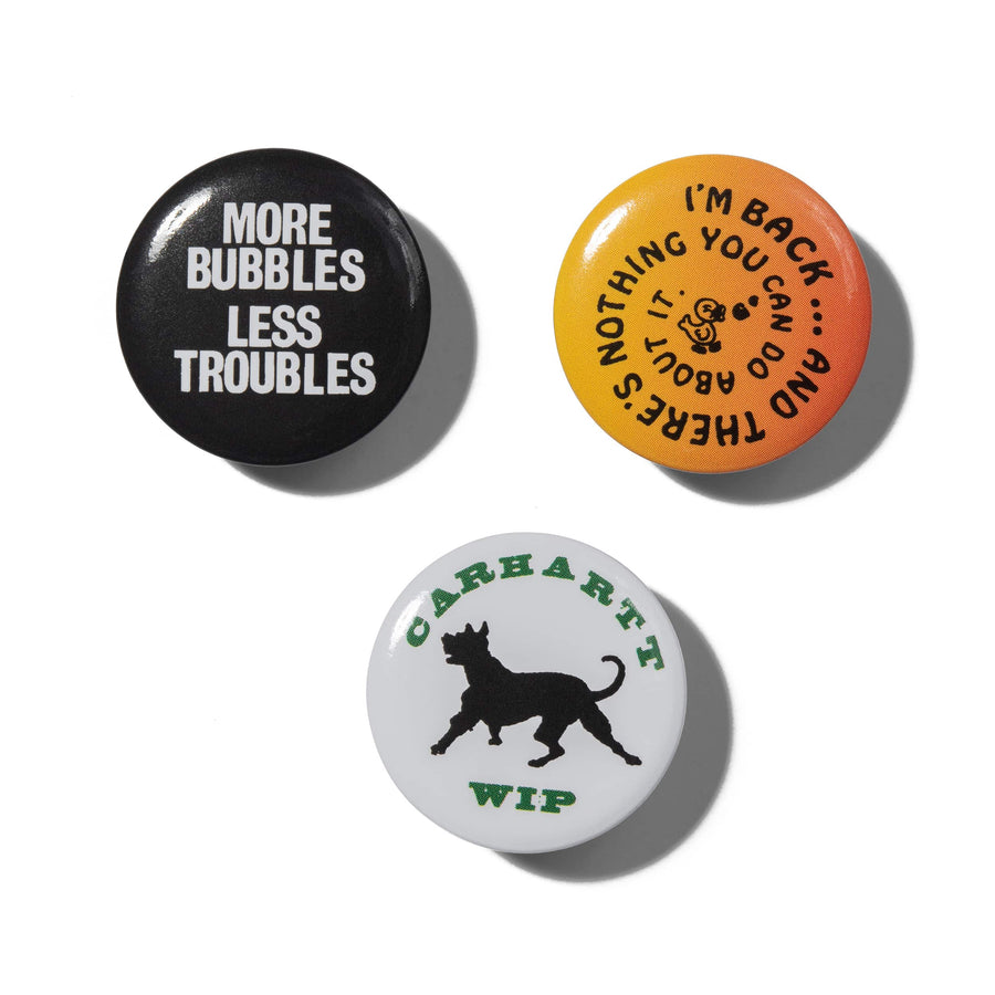 CARHARTT WIP 3 PACK BADGES SET