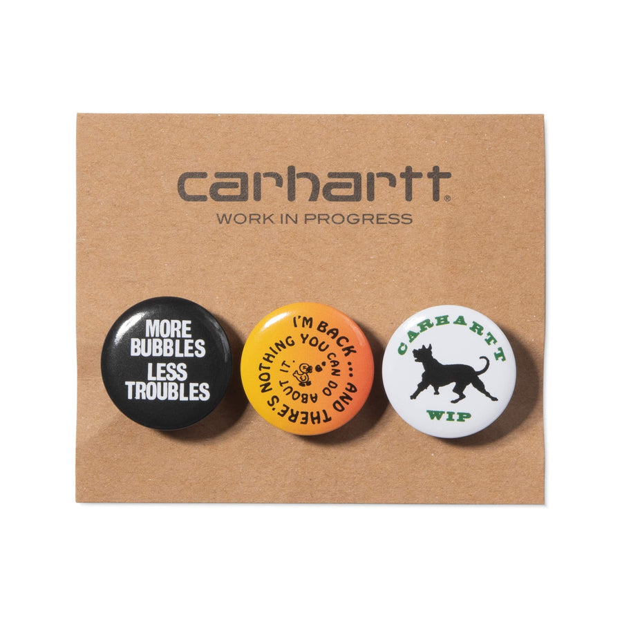 CARHARTT WIP 3 PACK BADGES SET