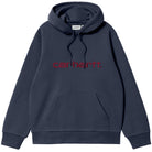 CARHARTT WIP SCRIPT EMBROIDERED HOODIE