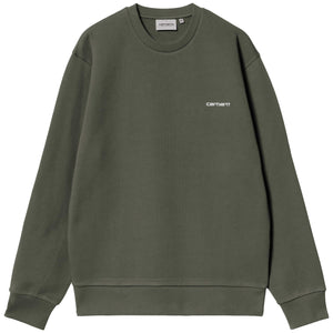 CARHARTT WIP SCRIPT EMBROIDERY SWEATSHIRT