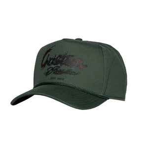 CHRISTIAN ROSE CR SIGNATURE SCRIPT TRUCKER CAP