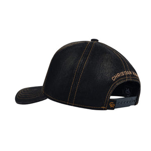 CHRISTIAN ROSE DENIM ICONIC II BASEBALL CAP