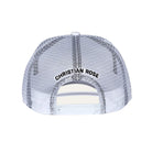 CHRISTIAN ROSE R TWO TONE TRUCKER CAP