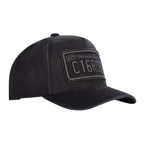 CHRISTIAN ROSE WASHED PRIVATE PLATE TRUCKER CAP