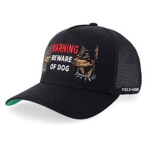FIELD GRADE BEWARE OF DOG TWILL MESH TRUCKER CAP