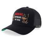 FIELD GRADE BEWARE OF DOG TWILL MESH TRUCKER CAP