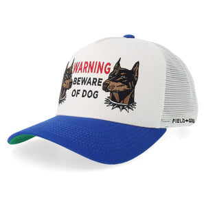 FIELD GRADE BEWARE OF DOG TWILL MESH TRUCKER CAP