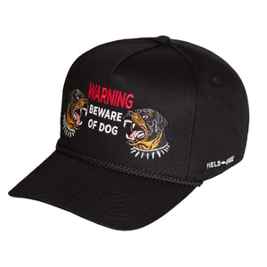 FIELD GRADE BEWARE OF ROTTY TWILL MESH TRUCKER CAP