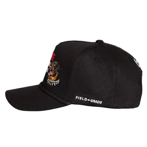 FIELD GRADE BEWARE OF ROTTY TWILL MESH TRUCKER CAP