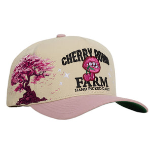 FIELD GRADE CHERRY BOMB FARM TWILL TRUCKER CAP