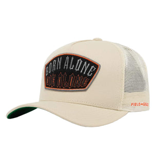FIELD GRADE DIE ALONE TWILL MESH TRUCKER CAP