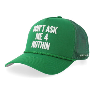 FIELD GRADE DON'T ASK TWILL MESH TRUCKER CAP