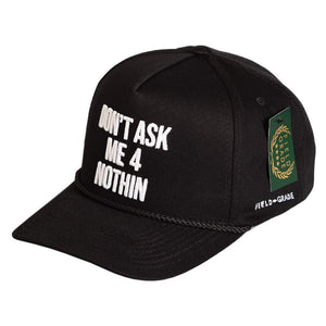 FIELD GRADE DON'T ASK TWILL TRUCKER CAP