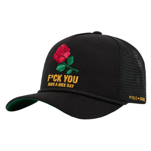 FIELD GRADE HAVE A NICE DAY TWILL MESH TRUCKER CAP