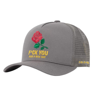 FIELD GRADE HAVE A NICE DAY TWILL MESH TRUCKER CAP