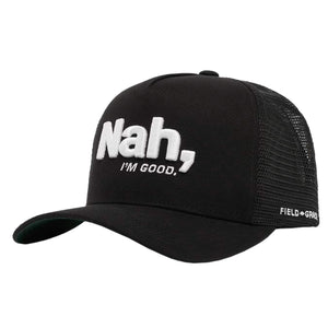 FIELD GRADE I'M GOOD TWILL MESH TRUCKER CAP