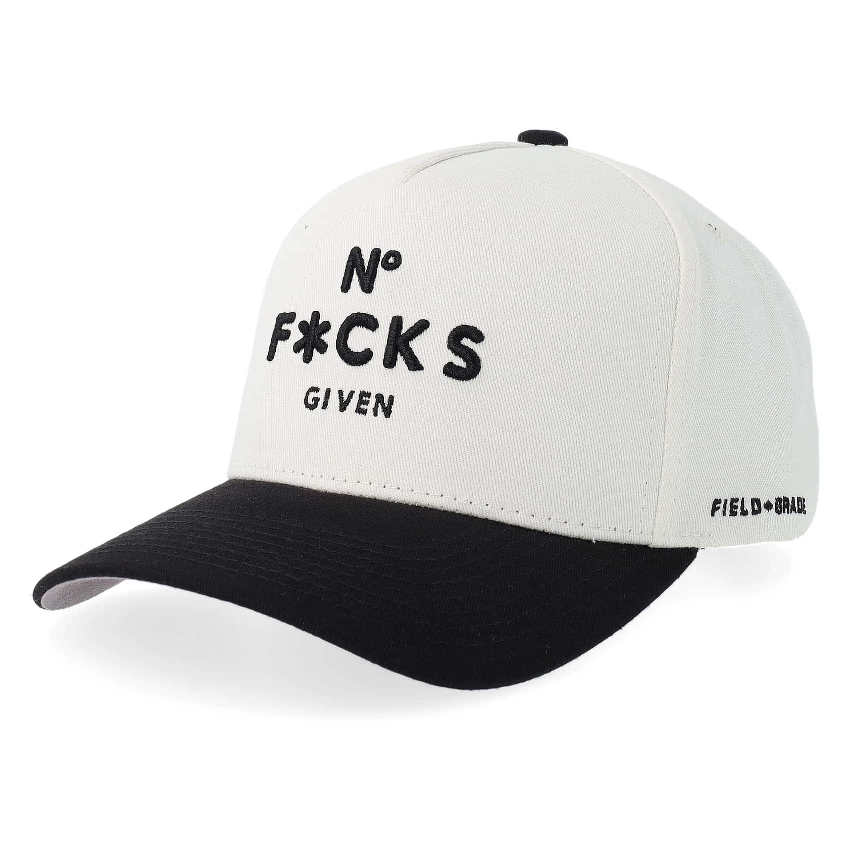 FIELD GRADE NO F*CKS GIVEN MARIGOLD TWILL CAP