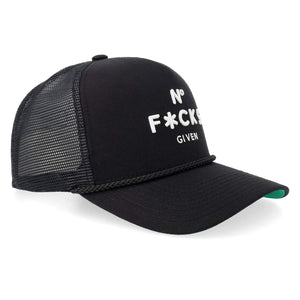 FIELD GRADE NO F*CKS GIVEN MESH TRUCKER CAP