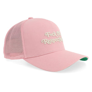 FIELD GRADE RESPECTFULLY TWILL MESH TRUCKER CAP