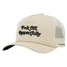 FIELD GRADE RESPECTFULLY TWILL MESH TRUCKER CAP
