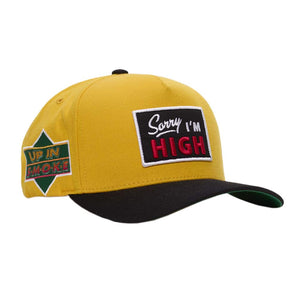 FIELD GRADE SORRY I'M HIGH TWILL TRUCKER CAP