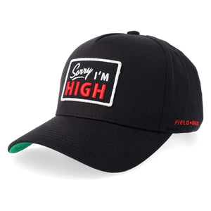 FIELD GRADE SORRY I'M HIGH TWILL TRUCKER CAP