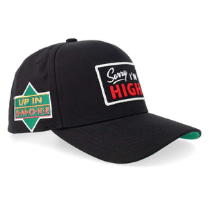 FIELD GRADE SORRY I'M HIGH TWILL TRUCKER CAP