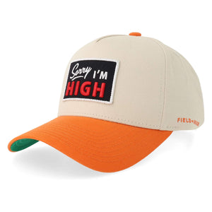 FIELD GRADE SORRY I'M HIGH TWILL TRUCKER CAP
