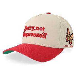 FIELD GRADE SORRY NOT IMPRESSED TWILL TRUCKER CAP