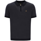 FILA MARTY HERRINGBONE ZIP POLO