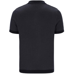 FILA MARTY HERRINGBONE ZIP POLO