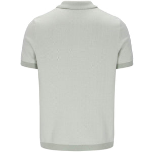 FILA MARTY HERRINGBONE ZIP POLO
