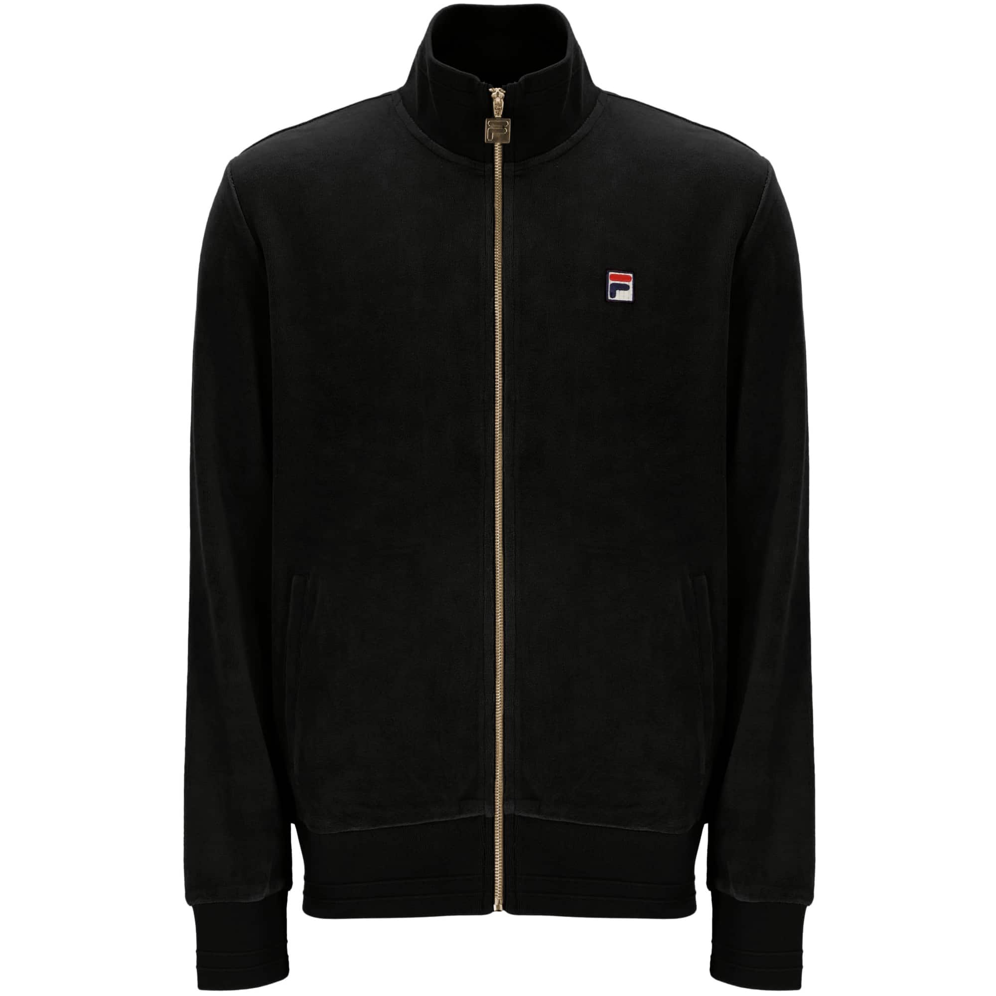 FILA NERO VELOUR TRACK TOP