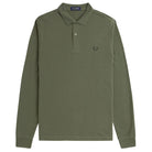 FRED PERRY TENNIS LONG SLEEVE POLO SHIRT