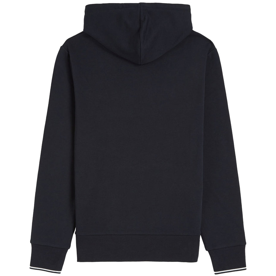 FRED PERRY TIPPED HOODED SWEATSHIRT