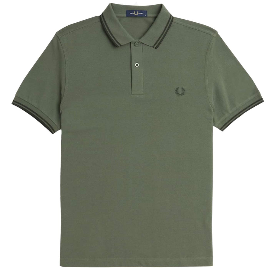 FRED PERRY TWIN TIPPED POLO SHIRT