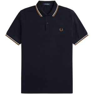 FRED PERRY TWIN TIPPED POLO SHIRT