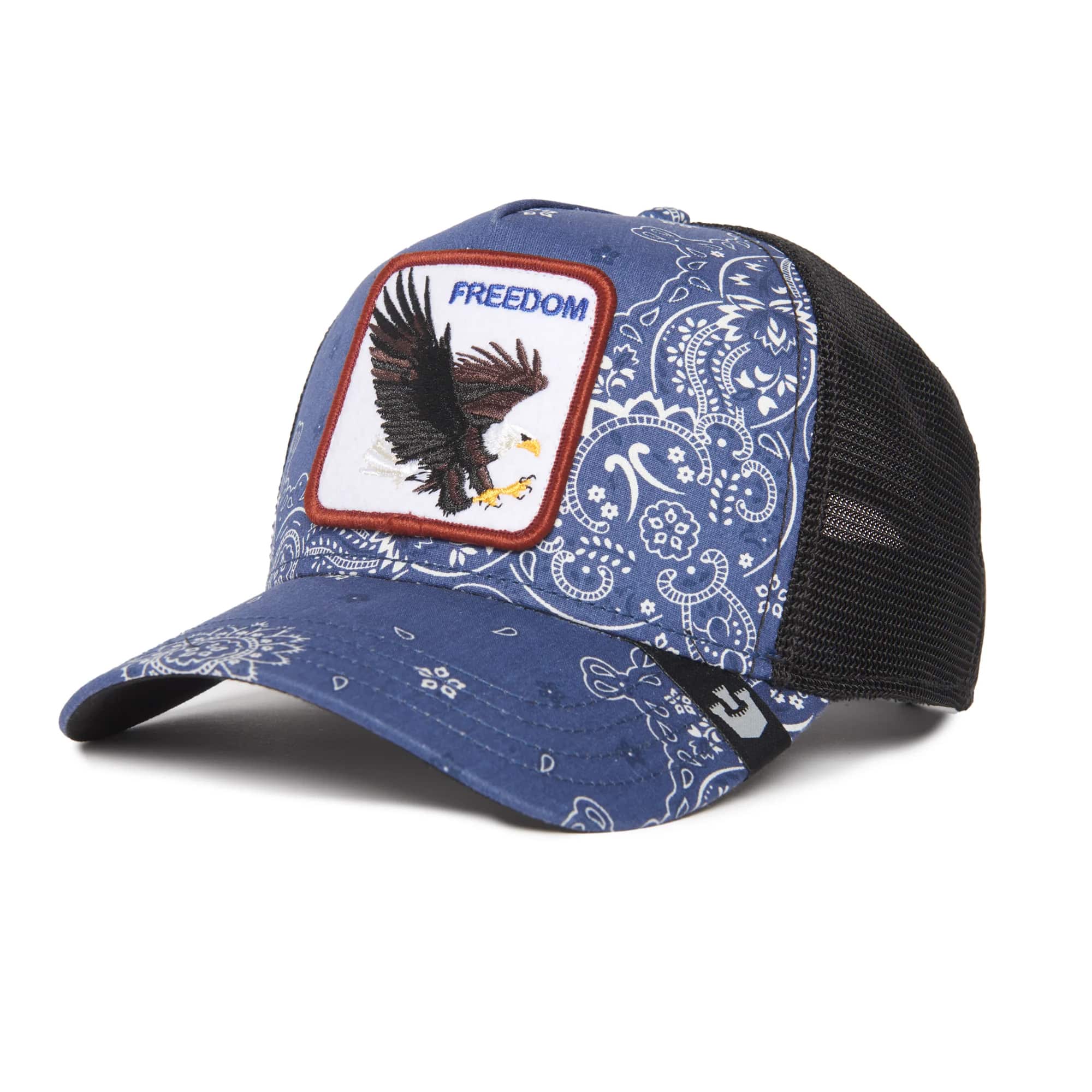 GOORIN BROS. A THE W IN A D PAISLEY TRUCKER CAP