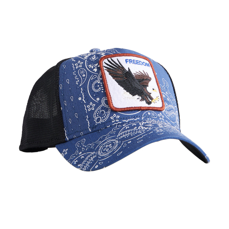 GOORIN BROS. A THE W IN A D PAISLEY TRUCKER CAP