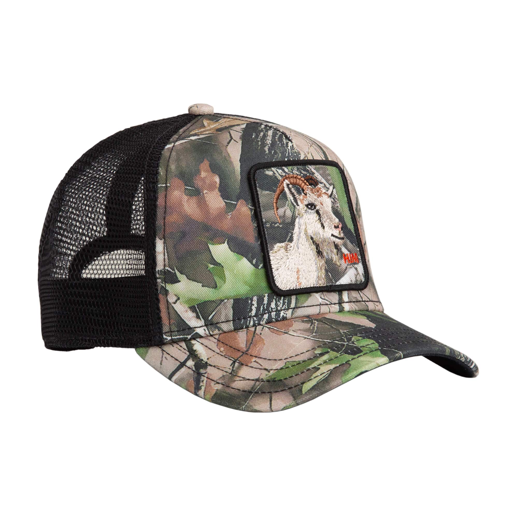 GOORIN BROS. CAMOUFLAGE GOAT TRUCKER HAT