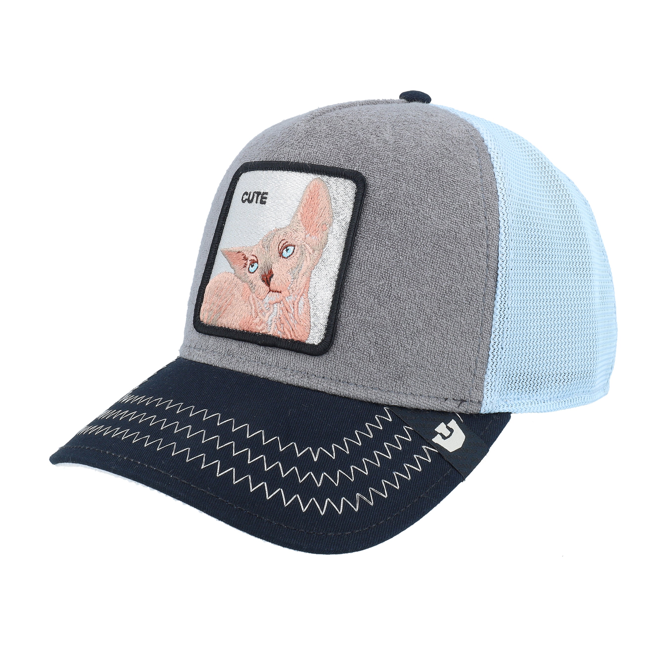 GOORIN BROS. CUTE REMIX MULTI COLOR TRUCKER HAT