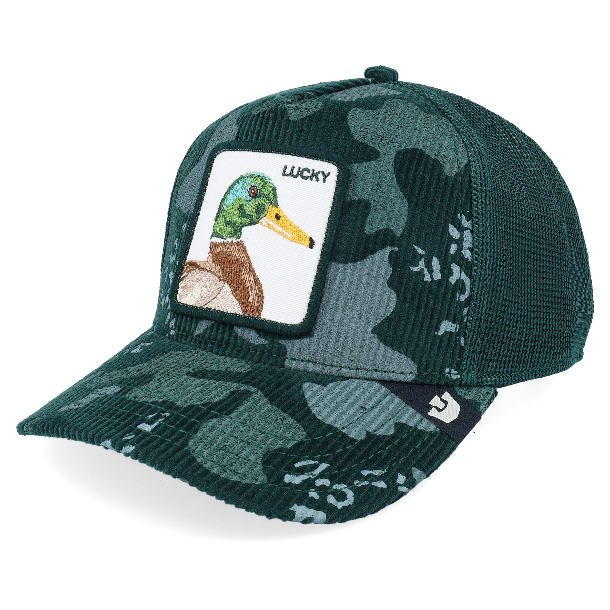 GOORIN BROS. DUCK CAMO CORDUROY CAMO TRUCKER HAT